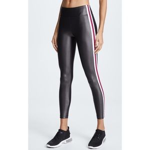 Koral Trainer High Rise Side Stripe Leggings Gray